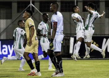 Fabián González Lasso, Vladimir Hernández, Andrés Andrade, Águilas Doradas 2-3 Atlético Nacional, Liga BetPlay 2020-I