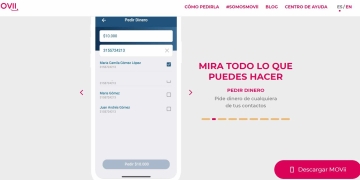 Forma de cobrar Ingreso Solidario de octubre en MOVii
