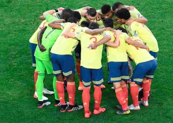 Formación titular de la Selección Colombia contra Venezuela