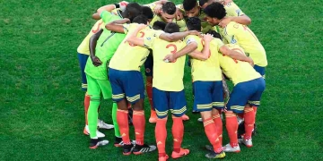 Formación titular de la Selección Colombia contra Venezuela