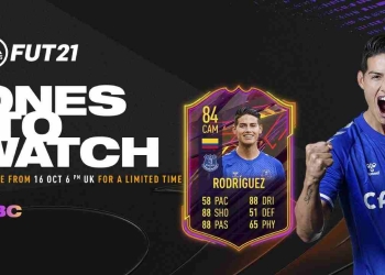 James Rodríguez está en el equipo de Ones to Watch