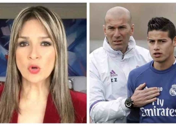 Vicky Dávila se despachó contra Zidane y defiende a James