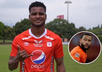 El nuevo delantero de América de Cali y su parecido… ¿a Memphis Depay?
