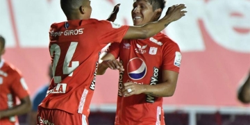 Rafael Carrascal, 3 asistencias en triunfo de América de Cali