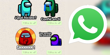 WhatsApp: descarga gratis los stickers de los personajes de Among Us