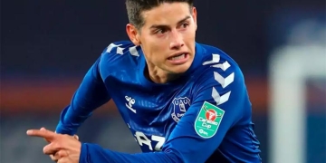 Fichaje de James Rodríguez en Everton: cifra oficial, dentro de un año