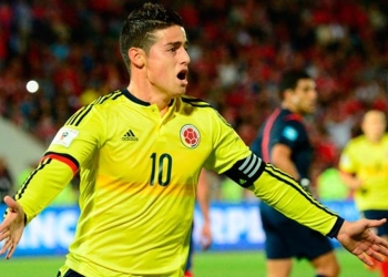 James Rodríguez y su récord en Chile con la Selección Colombia