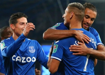 Richarlison: “Jugar junto a James Rodríguez es un sueño cumplido”