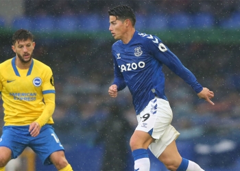 Exjugador del Everton comparó a James Rodríguez con Rooney