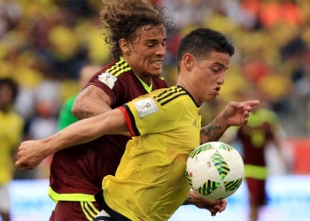 Así le fue a James Rodríguez con la Selección Colombia ante Venezuela
