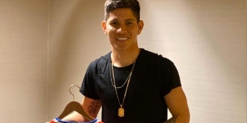 Jorman Campuzano y el regalo que le dio James Rodríguez