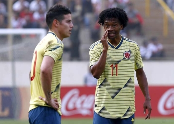 Cuadrado se sumó a la admiración por James Rodríguez