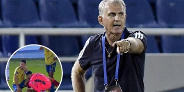 Lo que dijo Carlos Queiroz de la lesión de Santiago Arias