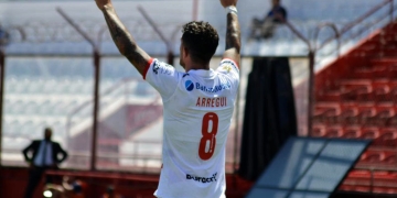 Adrián Arregui, Club Atlético Huracán, Copa Liga Profesional 2020, DIM, Deportivo Independiente Medellín, ex-DIM, ex-Medellín
