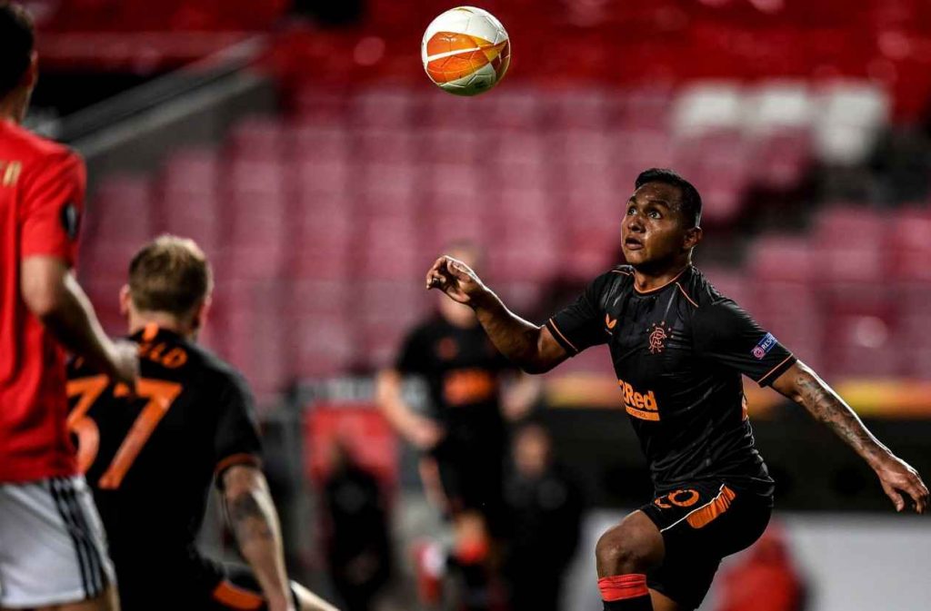 Alfredo Morelos rompe record con el Rangers de Escocia