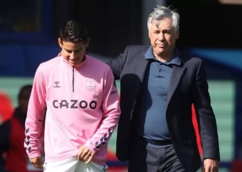 Ancelotti James estaba desesperado en el Real Madrid