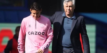 Ancelotti James estaba desesperado en el Real Madrid