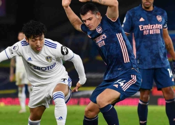 Buenos minutos de Ian Poveda frente al Arsenal