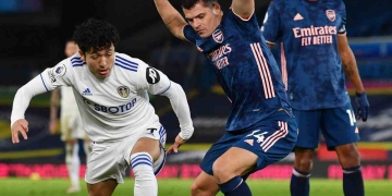 Buenos minutos de Ian Poveda frente al Arsenal