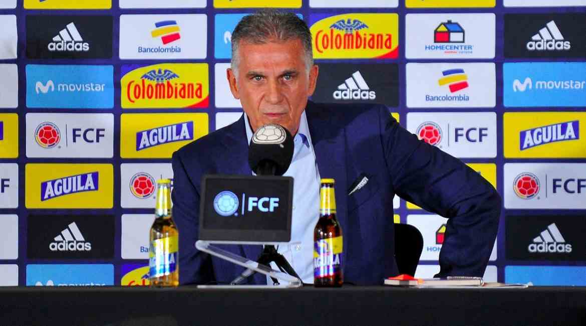 Carlos Queiroz: "el árbitro no respetó a Colombia"