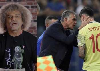 El 'Pibe' respalda a James con un duro mensaje a Queiroz