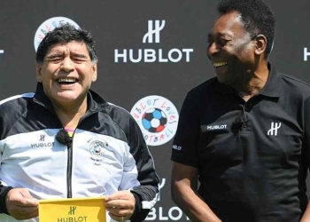 Espero que podamos jugar juntos en el cielo Pelé