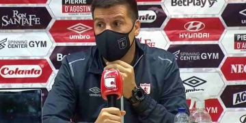 La altura y el arbitraje lo que dijo Cruz Real tras el juego ante Santa Fe