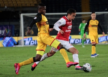 Larry Angulo, Independiente Santa Fe 3-0 DIM, Liga BetPlay 2020