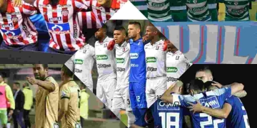 Nóminas titulares de los cinco equipos que pelean por la clasificación