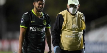 'Rifle' Andrade es duda con Nacional para enfrentar a América