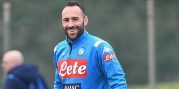 David Ospina entrena con normalidad en el Napoli