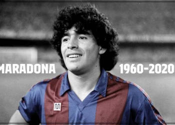 El FC Barcelona despide a Diego Maradona