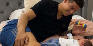 Así le celebró James Rodríguez el cumpleaños a su hijo