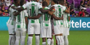 Nómina titular de Atlético Nacional vs. Rionegro Águilas