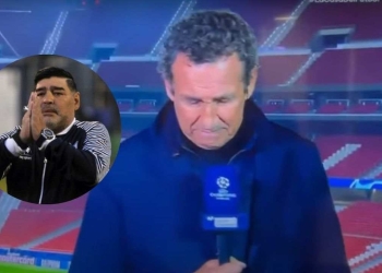 ¡Al aire! Valdano, entre lágrimas tras la muerte de Maradona