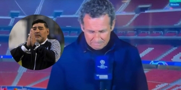 ¡Al aire! Valdano, entre lágrimas tras la muerte de Maradona