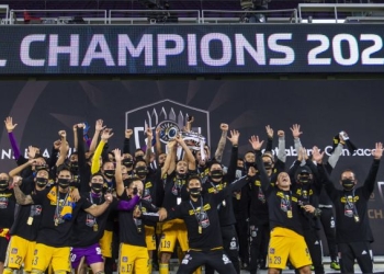 Colombianos campeones con Tigres en la Concachampions