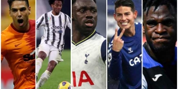 9 futbolistas colombianos destacados en ligas europeas