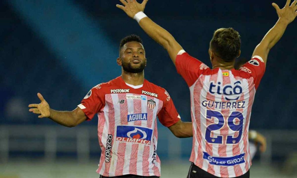 Alineación titular del Junior vs. Unión La Calera