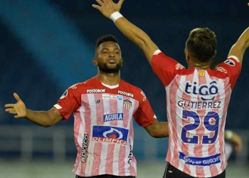 Alineación titular del Junior vs. Unión La Calera