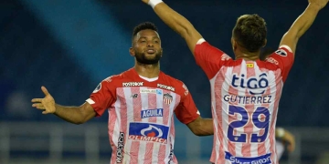 Alineación titular del Junior vs. Unión La Calera