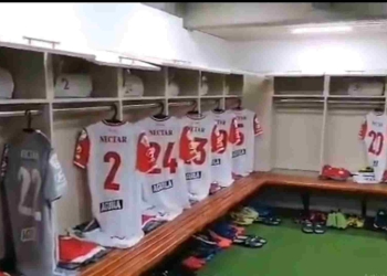Así fue el vestuario de Santa Fe luego de la goleada ante América