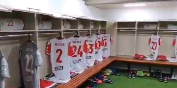 Así fue el vestuario de Santa Fe luego de la goleada ante América
