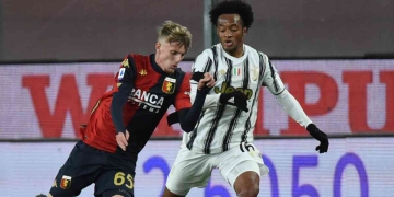 Cuadrado provoca un penal y la Juventus superó al Genoa