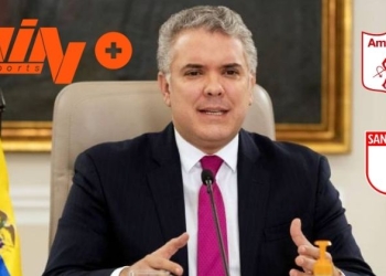 Presidente Iván Duque está de acuerdo con que la final América Vs. Santa Fe se vea en señal abierta
