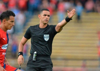 El cuerpo arbitral para la final de ida de la Liga Betplay
