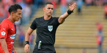 El cuerpo arbitral para la final de ida de la Liga Betplay