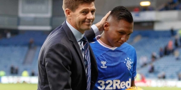 Steven Gerrard otra vez habló de Alfredo Morelos: "Me gusta trabajar con él"