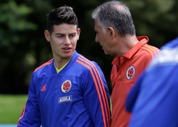 El porqué de la diferencias entre James Rodríguez y Carlos Queiroz