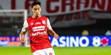 Fabián Sambueza saldría de Santa Fe a otro equipo del fútbol colombiano